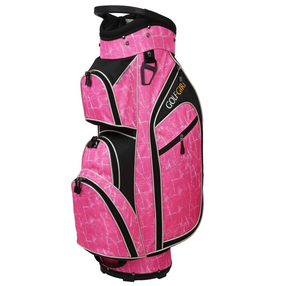 Golf Girl Ladies 14 Way Trolley Bag Pink