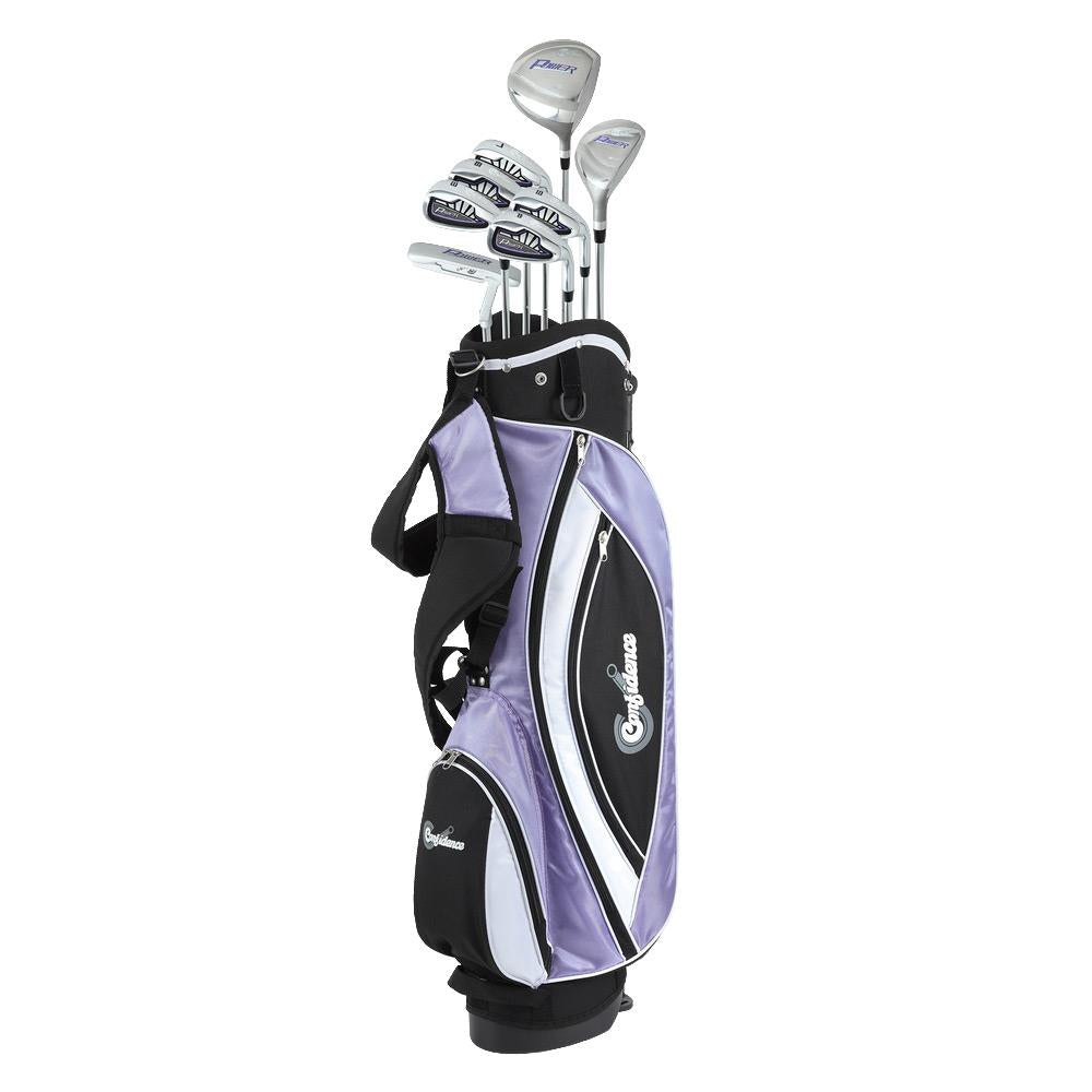 Confidence Golf Lady Power V3 Petite Club Set & Stand Bag