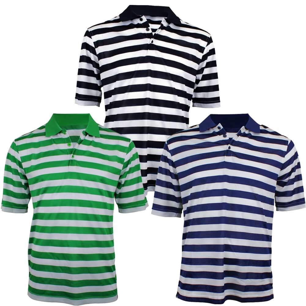 Woodworm Pro Striped Polo - 3 Pack