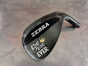 Zebra Golf Custom Father's Day Wedge - Best Dad