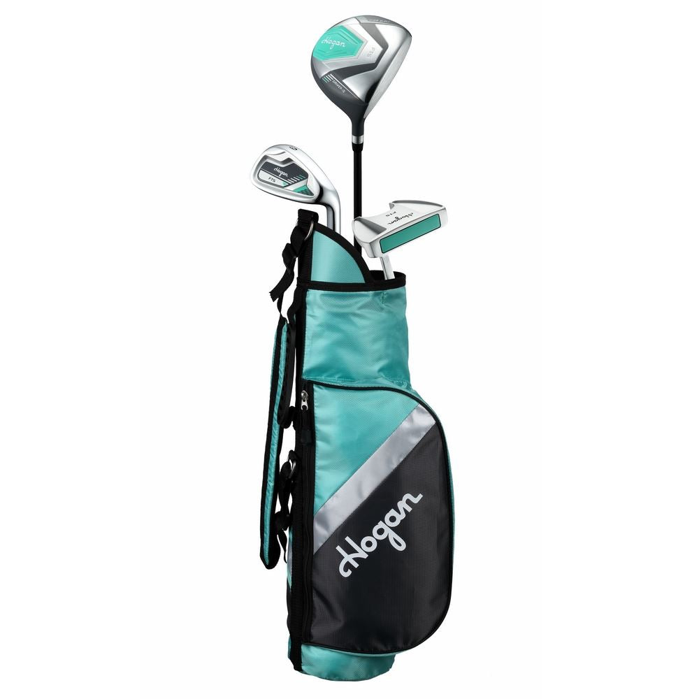 Hogan Golf FTS Junior Girls Golf Clubs Set with Bag, Left Hand Ages 3-5