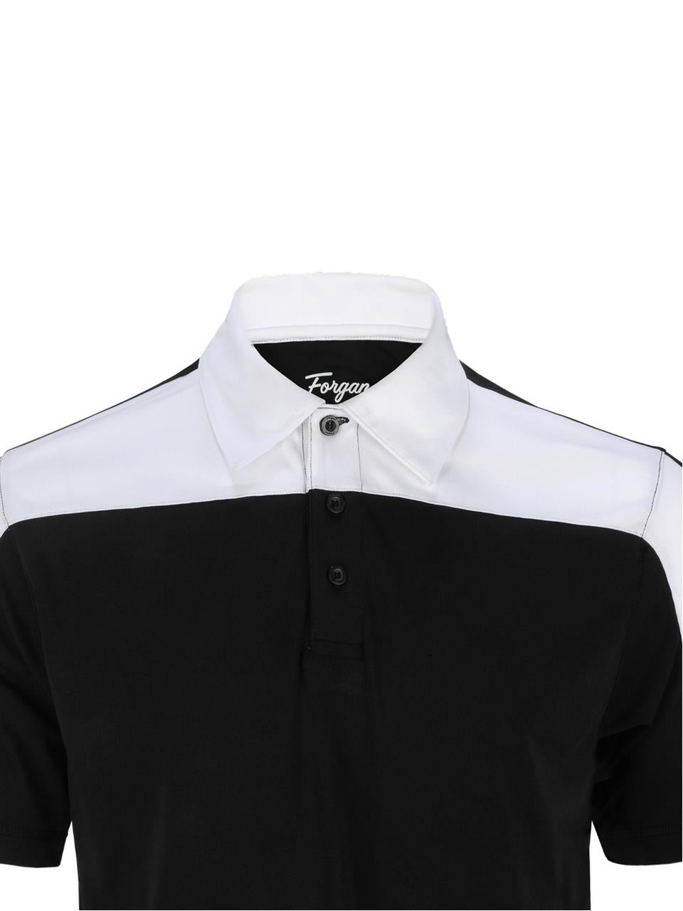 Forgan of St Andrews Block Panel Premium Golf Polo Shirts 3 Pack - Mens