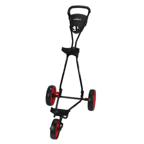 Caddymatic Golf Continental 3 Wheel Folding Golf Push/Pull Trolley