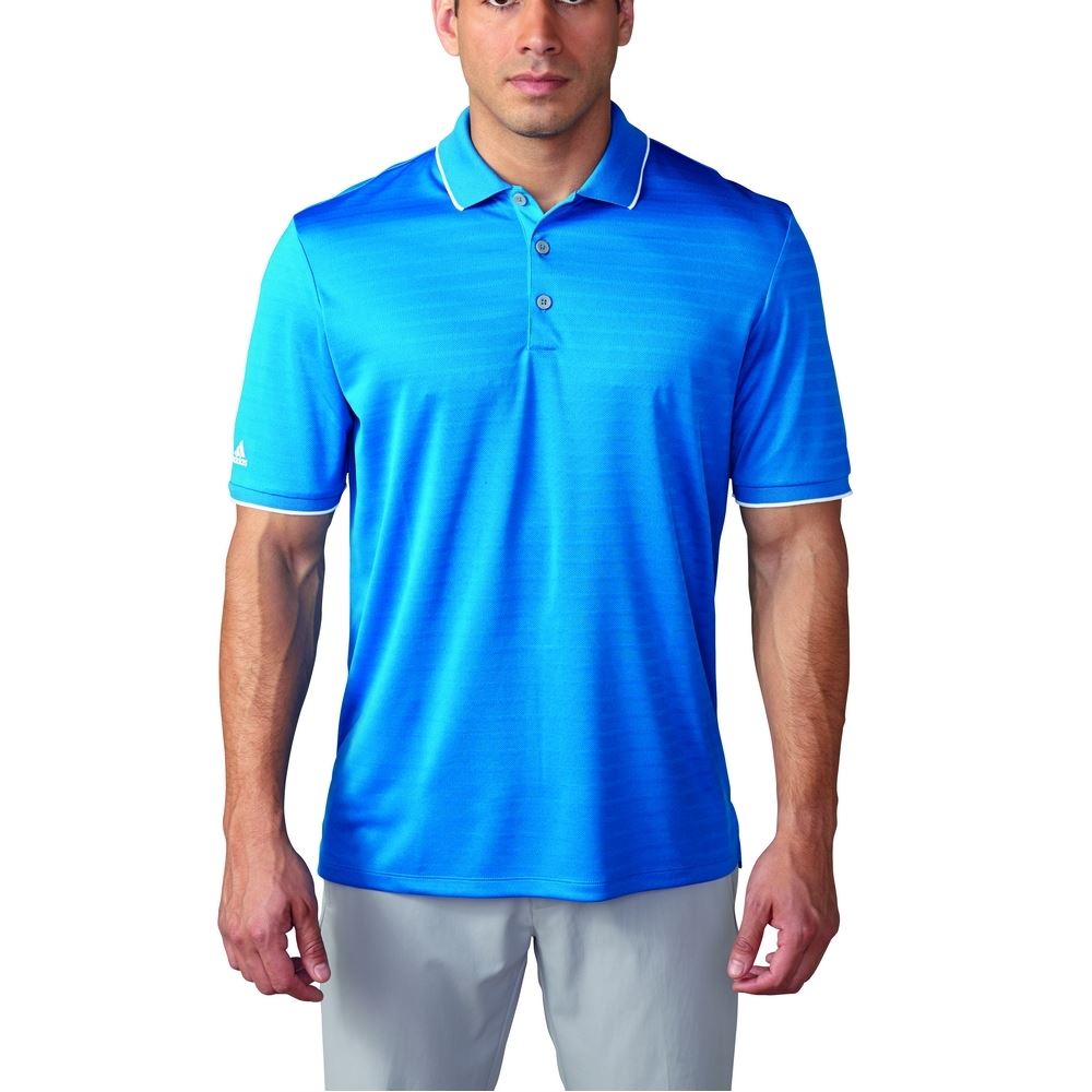 Adidas Golf Climacool Tipped Club Polo Shirt