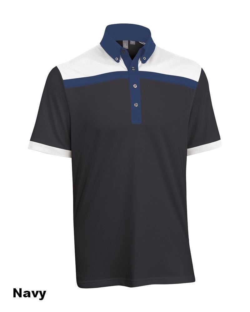 Ashworth Mens Block Print Polo