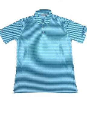 Ashworth Performance Pencil Stripe Polo Shirt