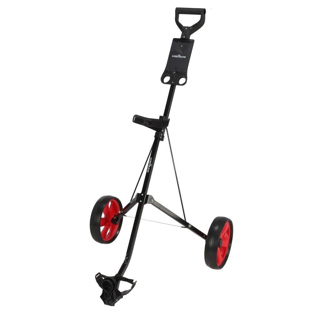 Caddymatic i-Trac 2 Wheel Folding Golf Trolley