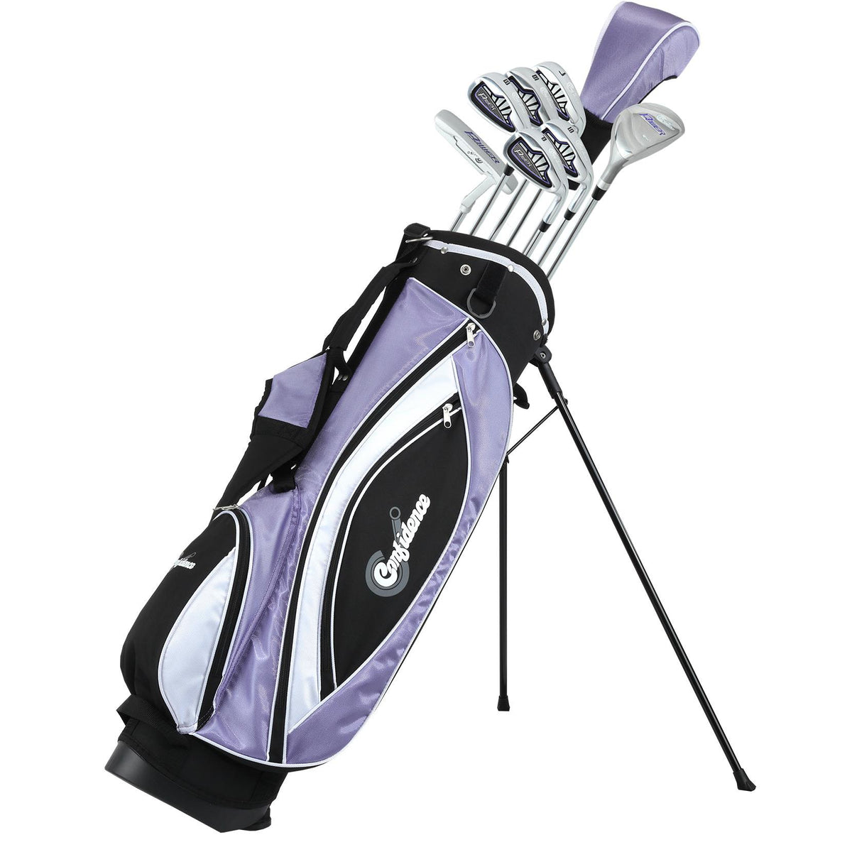 Confidence Golf Lady Power V3 Club Set & Stand Bag