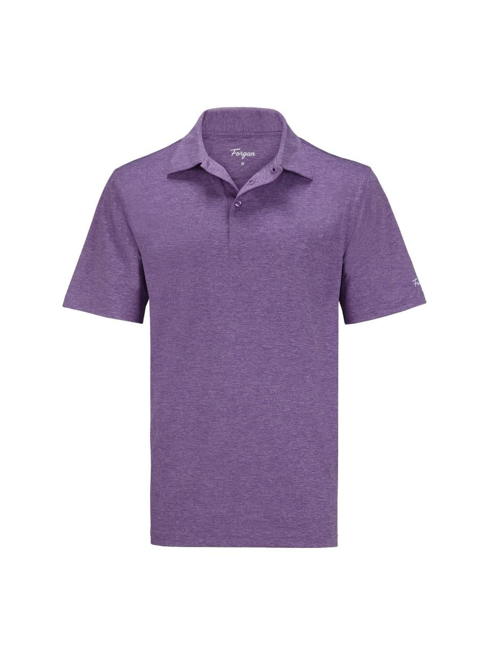 Forgan of St Andrews Premium Heather Golf Polo Shirts 3 Pack - Mens