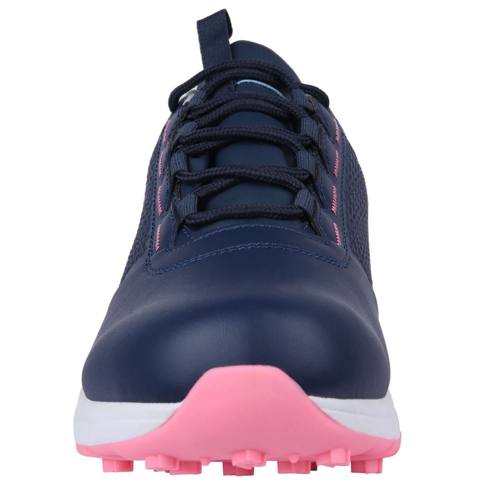 Ram Golf Accubar Ladies Golf Shoes, Blue/Pink