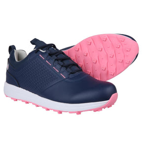 Ram Golf Accubar Ladies Golf Shoes, Blue/Pink