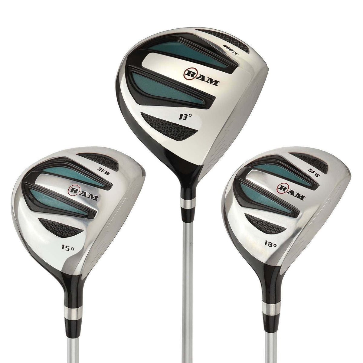 Ram Golf EZ3 Ladies Graphite Wood Set Driver 3 & 5 Wood Headcovers Included