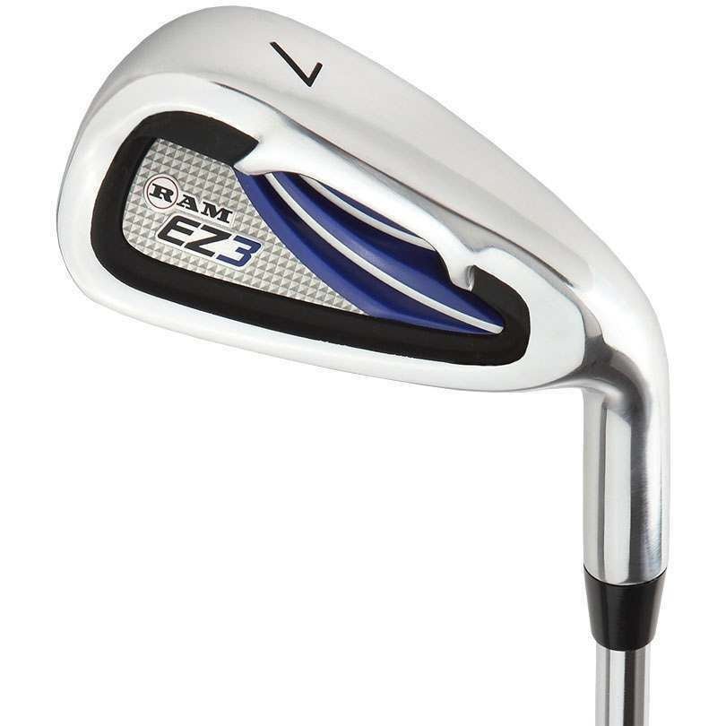 Ram Golf EZ3 Mens Right Hand +1 Inch Iron Set 5-6-7-8-9-PW-SW HYBRID INCLUDED