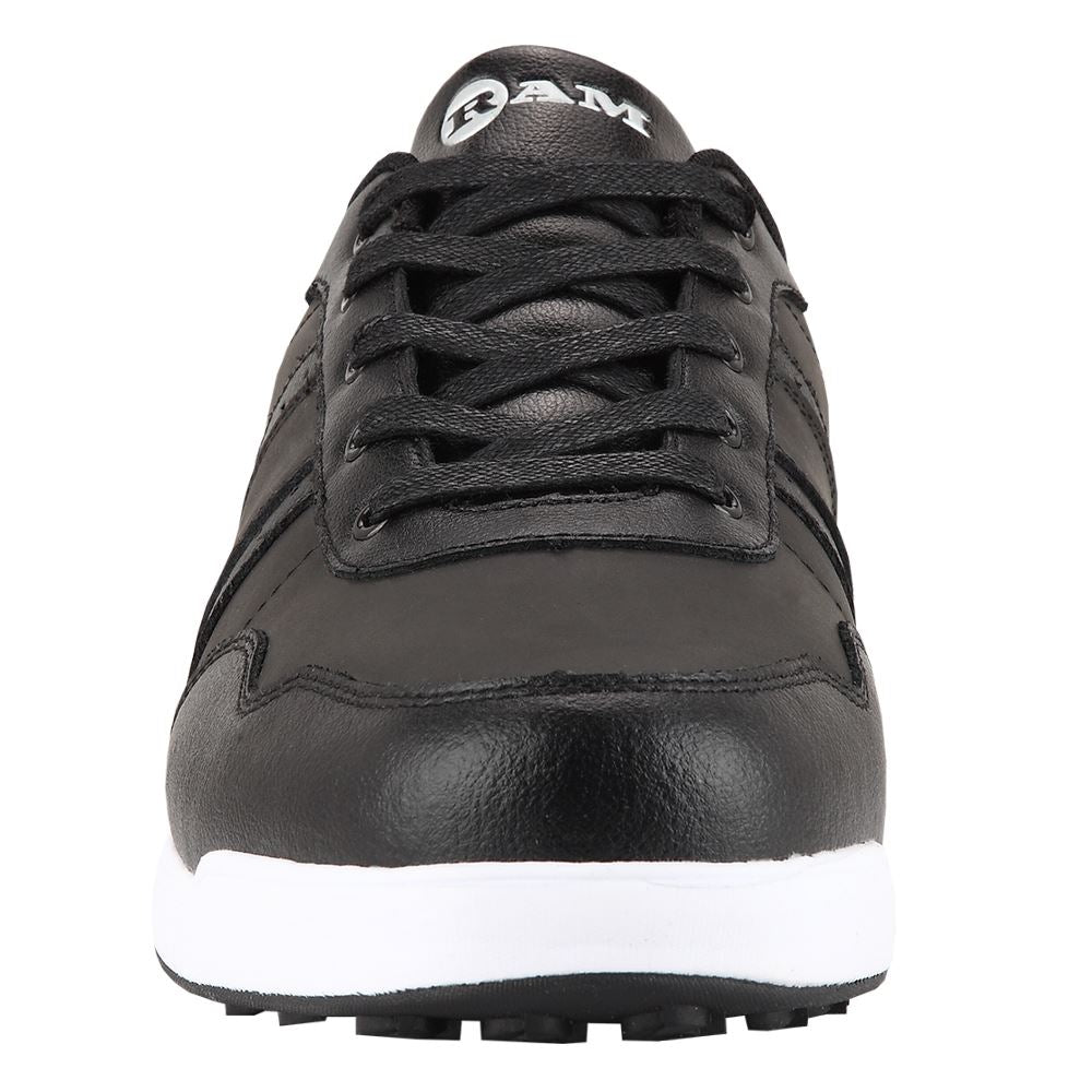 Ram Golf FX Comfort Mens Waterproof Golf Shoes - Black