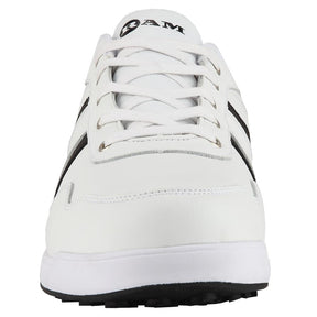 Ram Golf FX Comfort Mens Waterproof Golf Shoes - White / Black