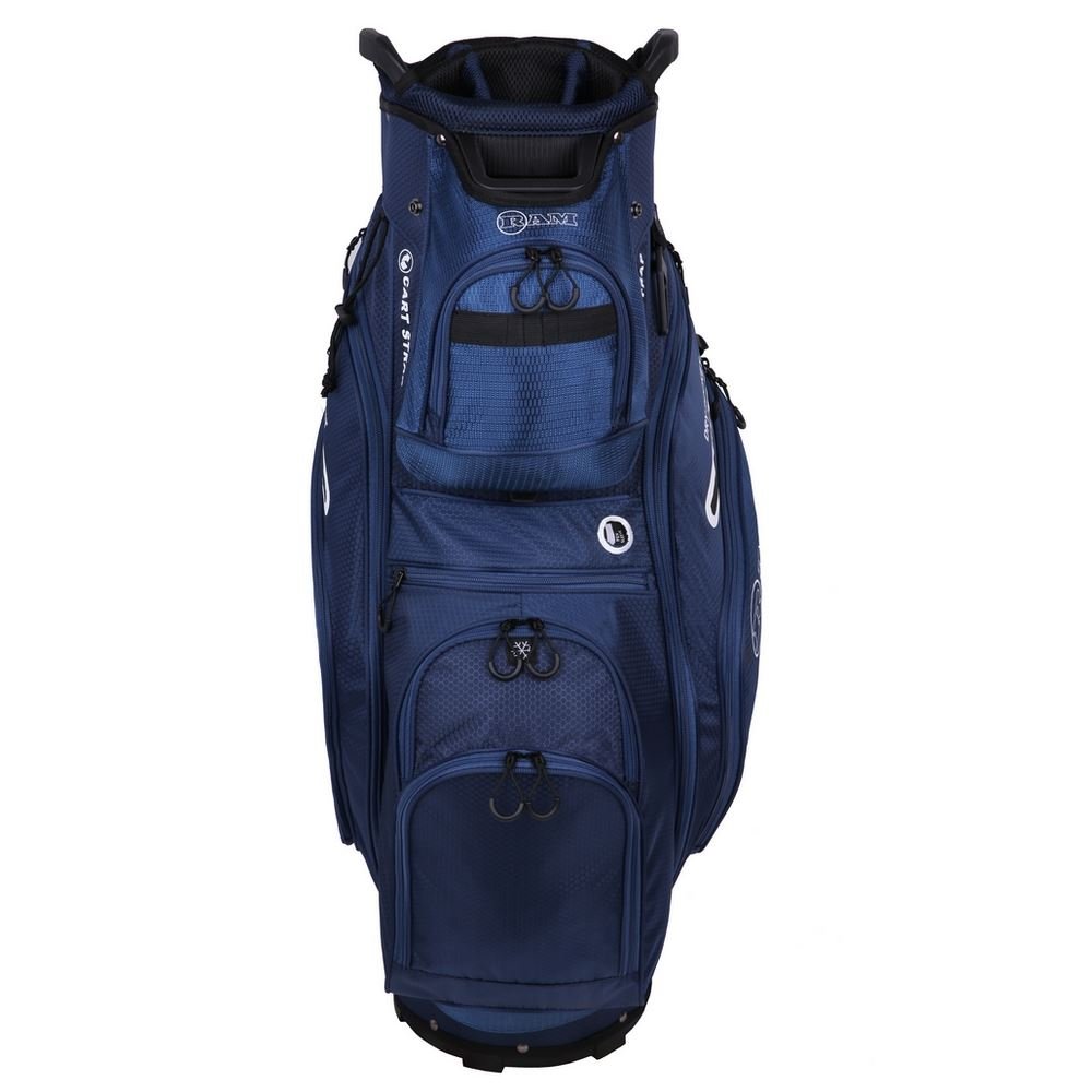 Ram Golf FX Deluxe Golf Trolley Bag with 14 Way Full Length Dividers