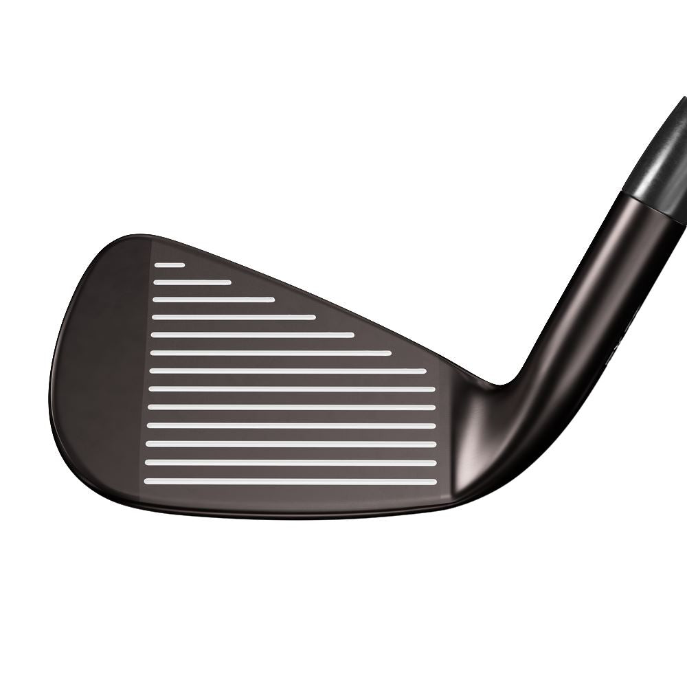 Ram Golf FX77 Stainless Steel Players Distance Black Iron Set, Steel, Mens Left Hand