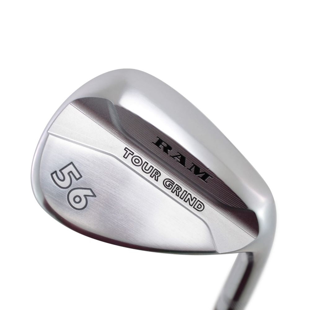 Ram Golf Tour Grind Premium Golf Wedge, Chrome, Mens Right Hand